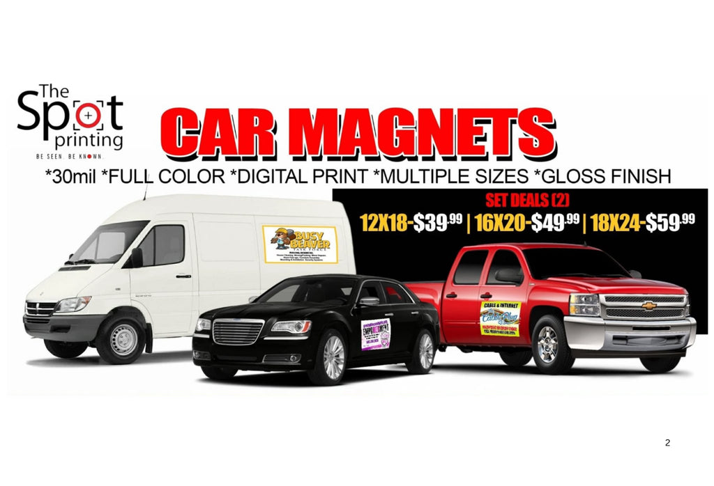 Car Magnets (Set of 2)