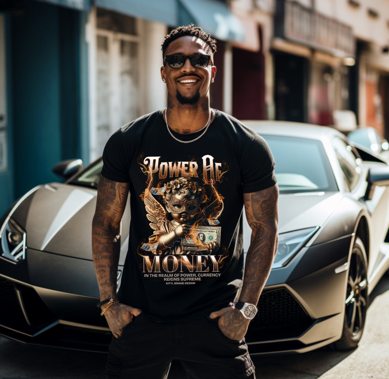 T-Shirt With Design