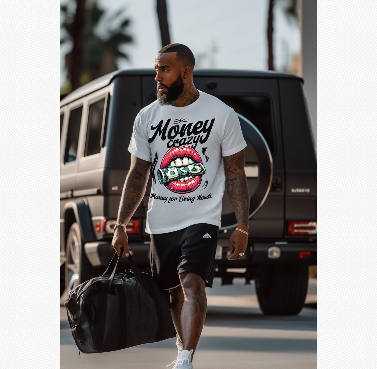 T-Shirt With Design
