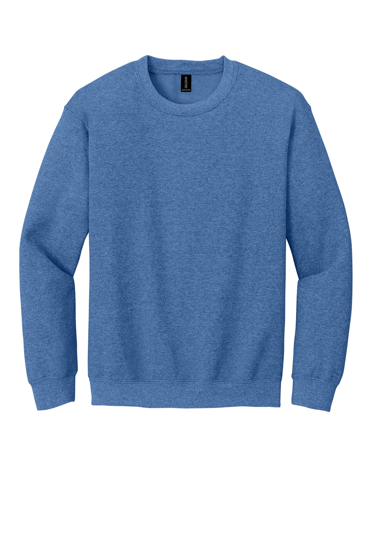 Gildan 18000 Heather Deep Royal front