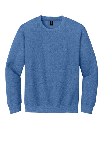 Gildan 18000 Heather Deep Royal front