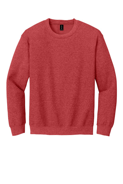Gildan 18000 Heather Scarlet Red front