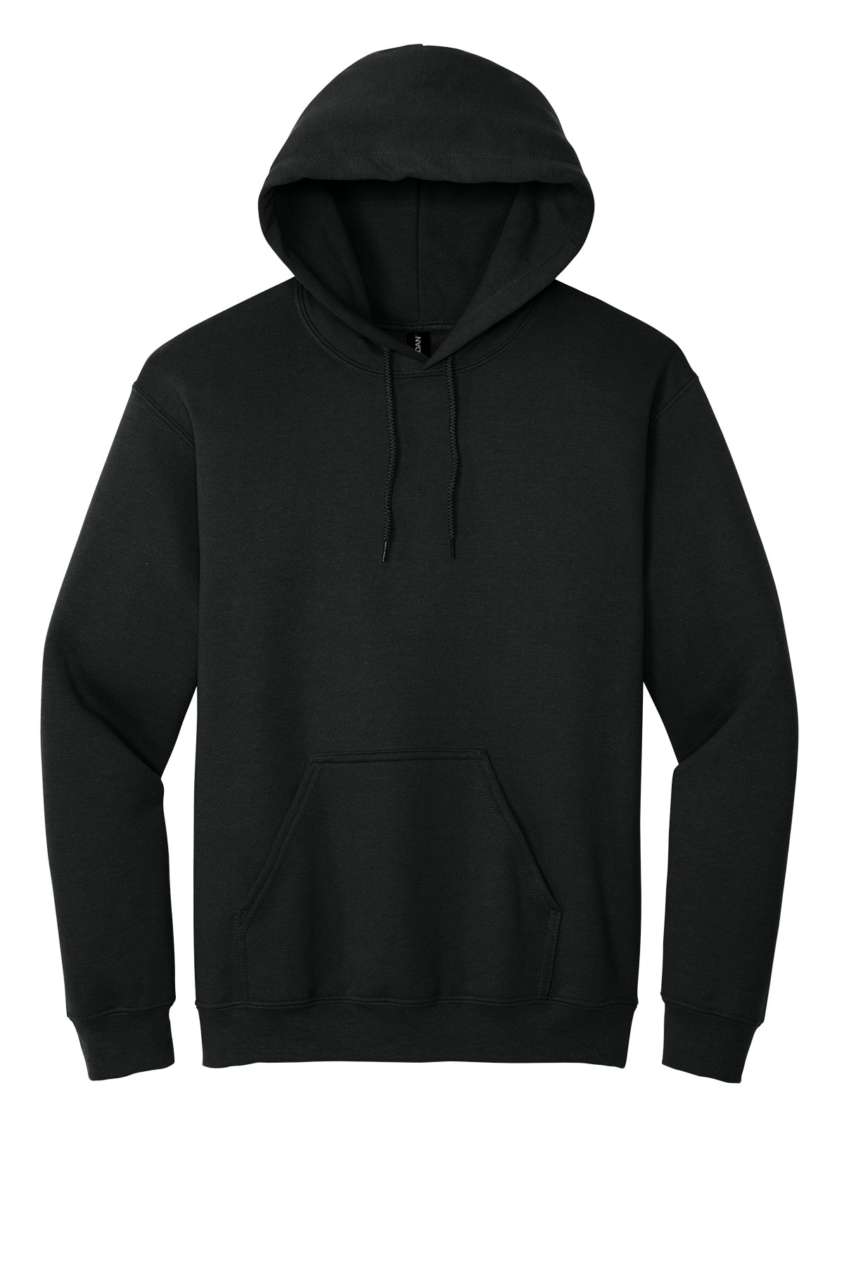 Gildan 18500 Black front