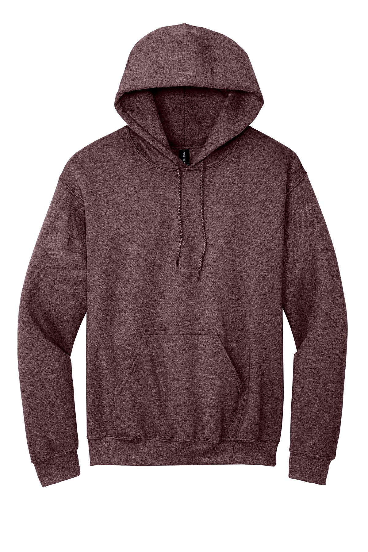 Gildan 18500 Heather Dark Maroon front