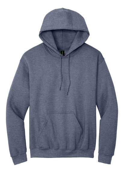 Gildan 18500 Heather Dark Navy front
