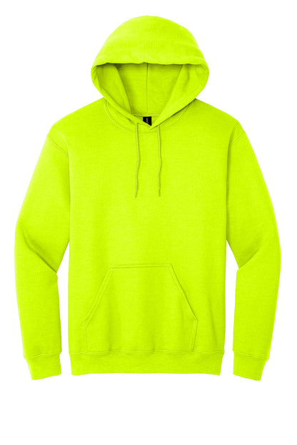 Gildan 18500 Safety Green front