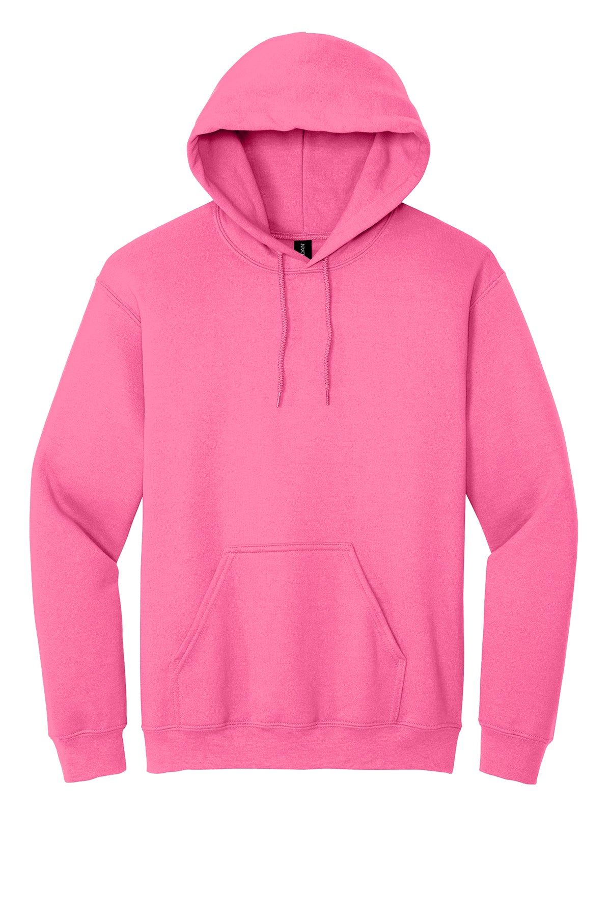 Gildan 18500 Safety Pink front