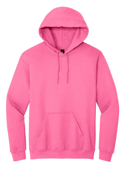 Gildan 18500 Safety Pink front