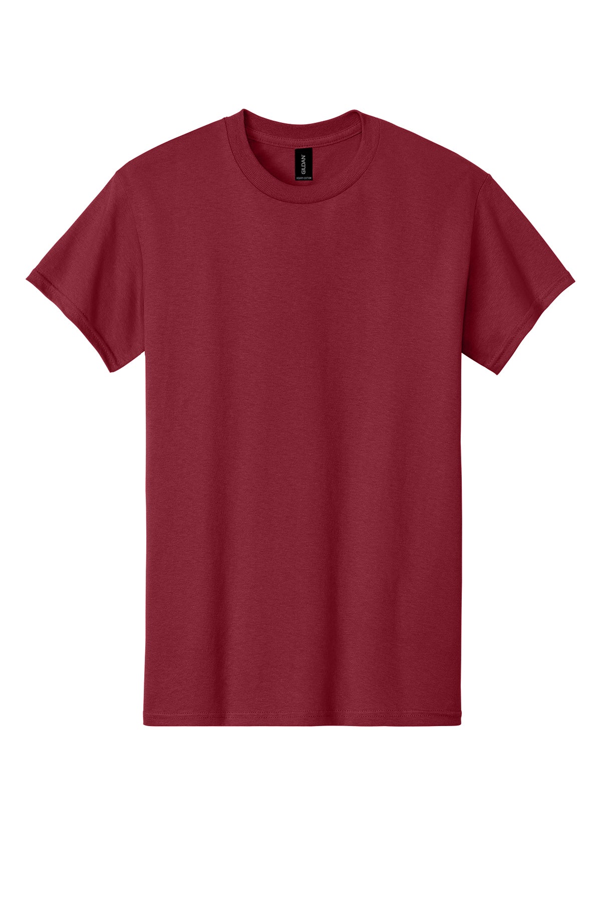 Gildan 5000 Cardinal Red front