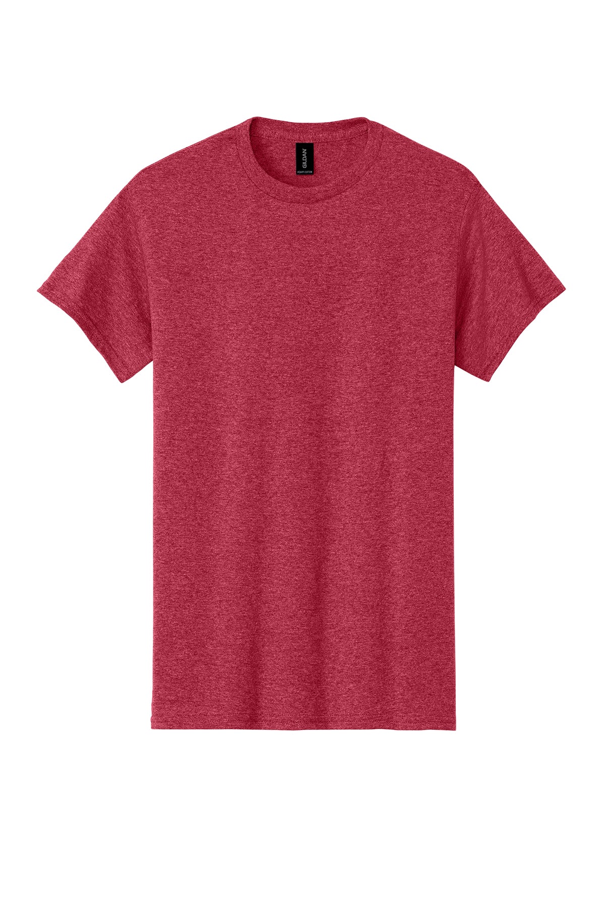 Gildan 5000 Heather Red front