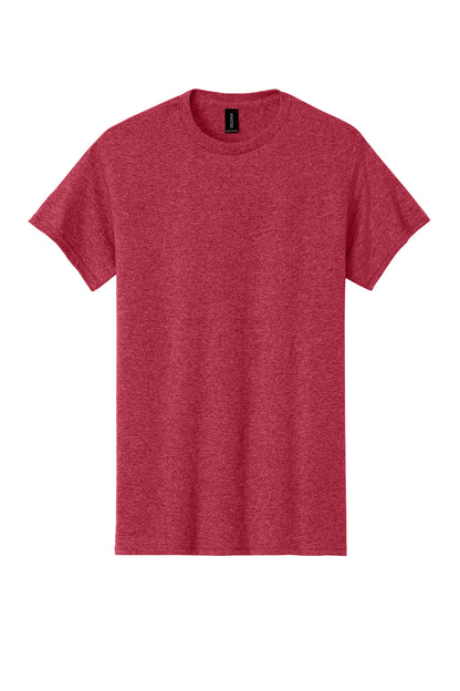 Gildan 5000 Heather Red front