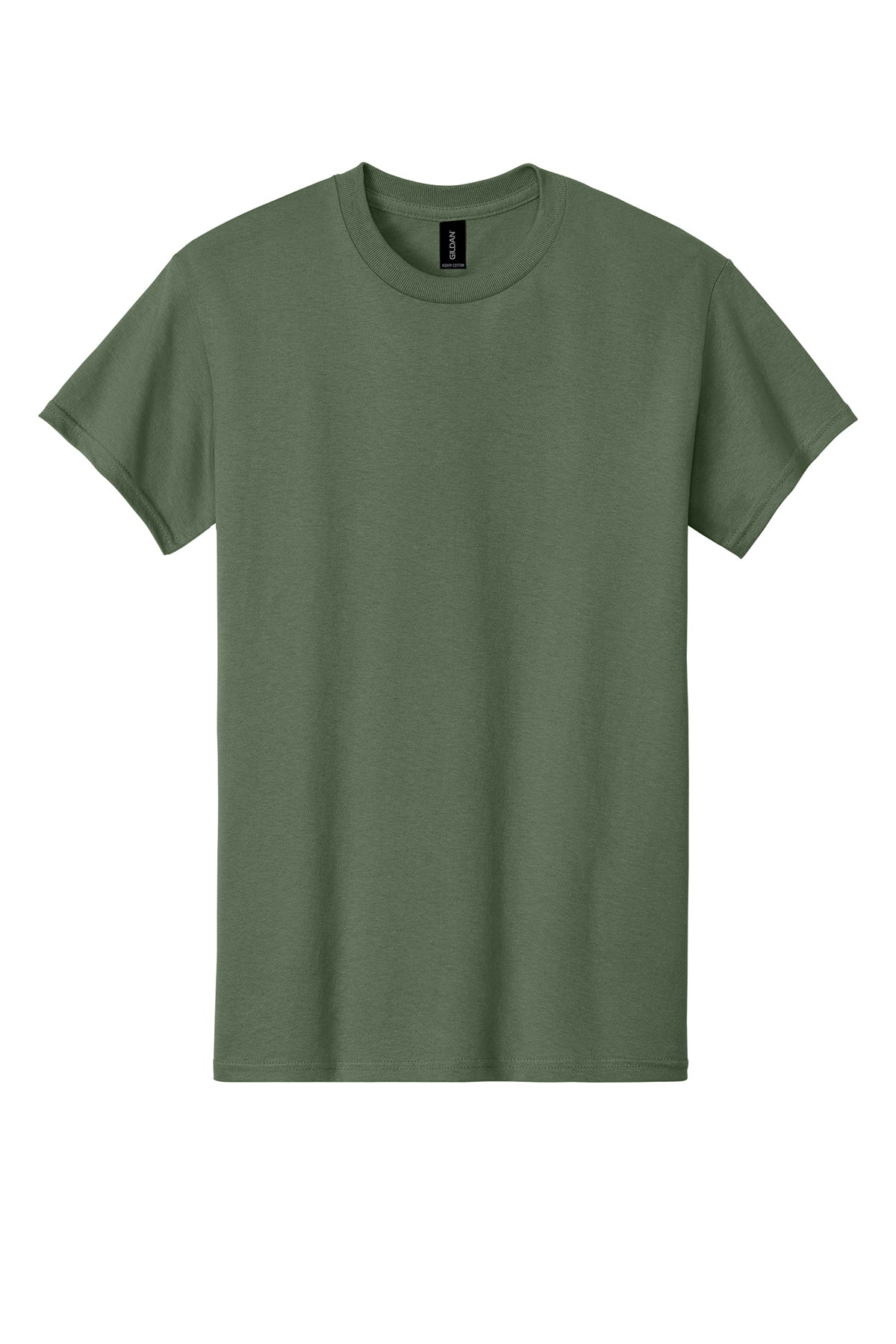 Gildan 5000 Military Green front