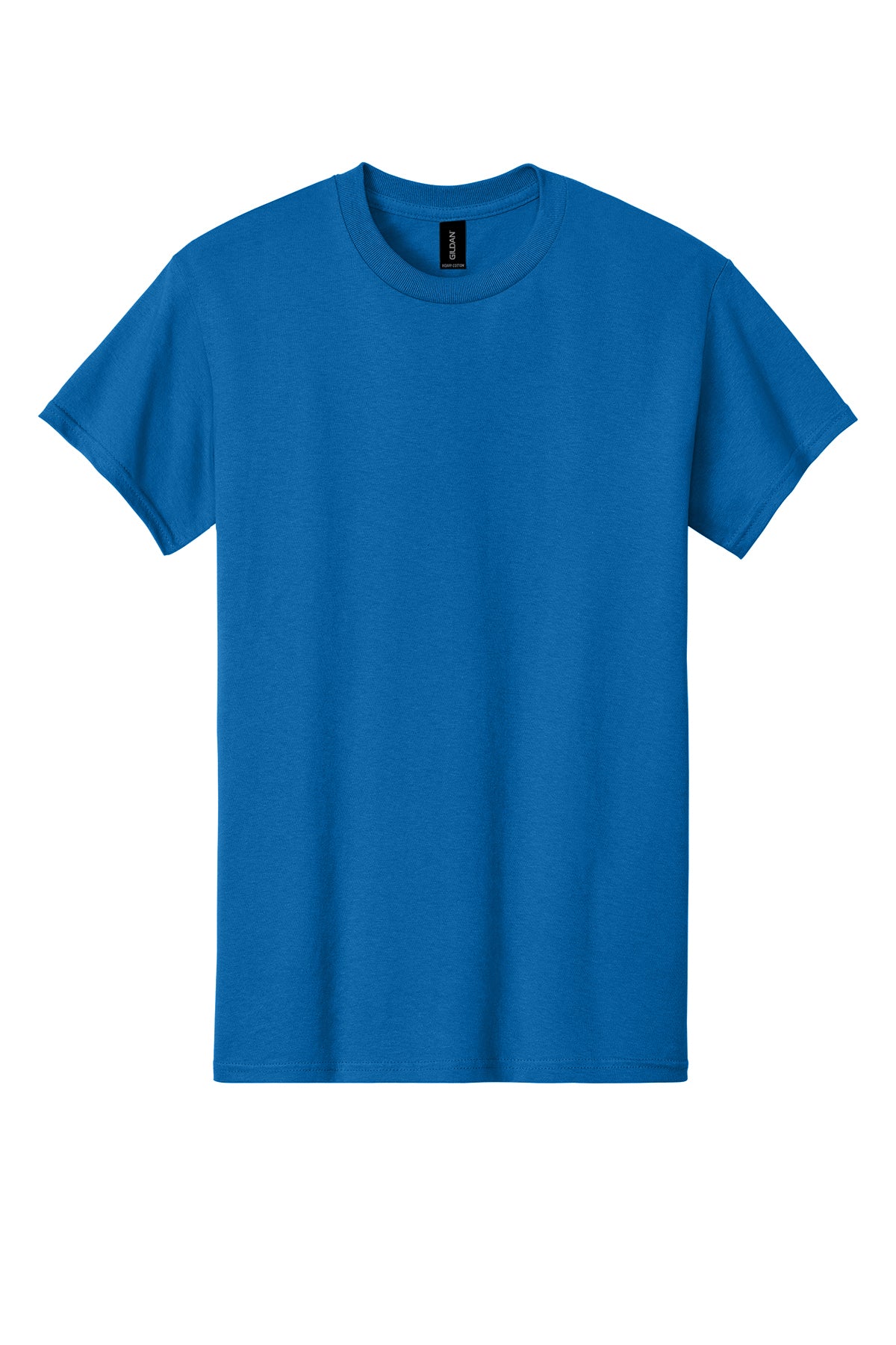 Gildan 5000 Neon Blue front